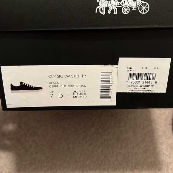 Coach men’s signature sneaker - Picture 4 of 5